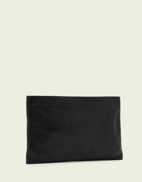 AllSaints – Bettina – Clutch in Schwarz - view 1