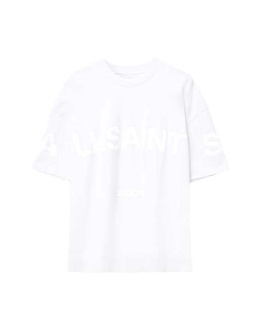AllSaints - Biggy - T-shirt in wit, 7 van 7