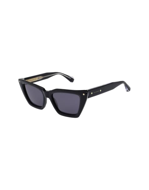 AllSaints Blair sunglasses in black - view 1