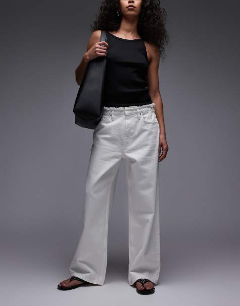 Allsaints blake ankle jean in optic white - view 1