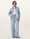[AllSaints] AllSaints blake emb jeans in light indigo-Blue W26 Light indigo