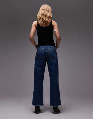Allsaints Blake Studded Jeans In Blue