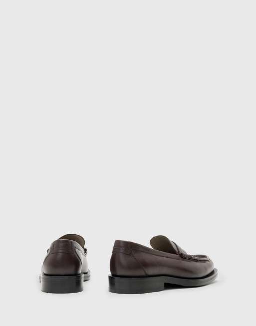 AllSaints – Bloom – Czarne loafersy, 4 z 4