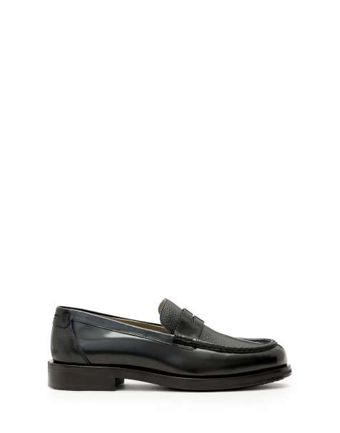 AllSaints - Bloom - Mocassins - Noir - view 1