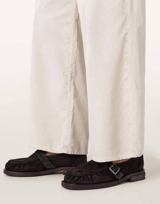 AllSaints Blossom mocassins à boucle marron foncé, 4 de 4