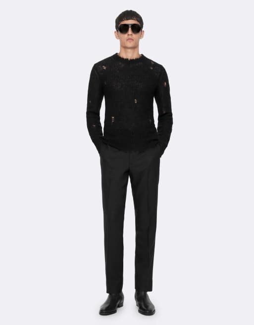AllSaints Blunt broek in zwart, 4 van 6