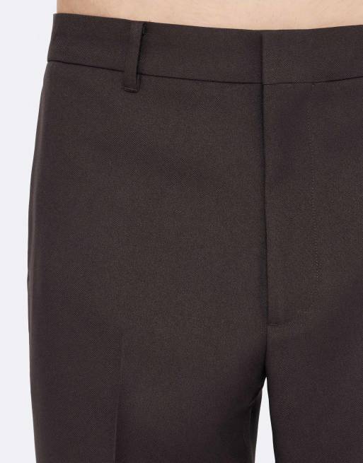 AllSaints Blunt pantalón marrón chocolate, 5 de 5
