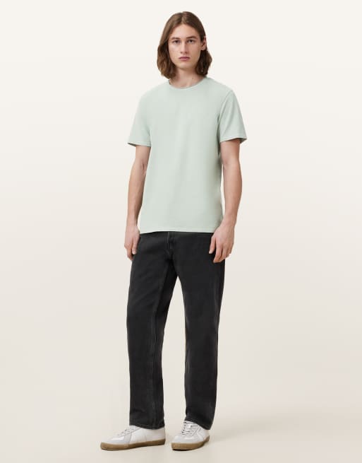 AllSaints – Bodega – Jasnozielony T-shirt, 4 z 4