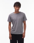[AllSaints] AllSaints Bodega t-shirt in fossil grey XS Fossil Grey