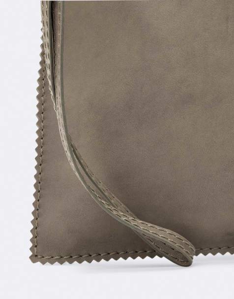 AllSaints - bolsa grande Siloh en gris brumoso - view 1