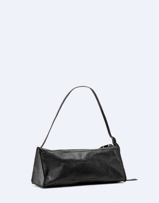 AllSaints - bolso de hombro negro Siloh, 3 de 5