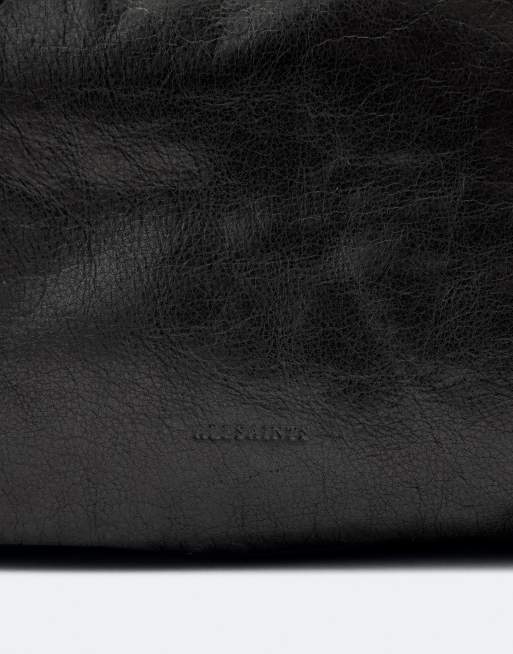 AllSaints bolso duffle pequeño en negro, 4 de 4
