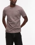 [AllSaints] AllSaints Brace 3 pack brushed cotton t-shirts in black green brown-Multi XS Green/brown/black