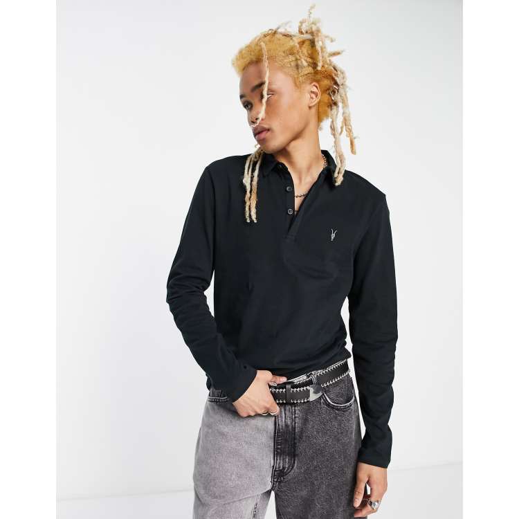 All saints reform long sleeve outlet polo