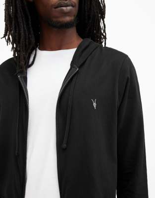 Allsaints Brace Logo Drawstring Hoodie - Bild 3