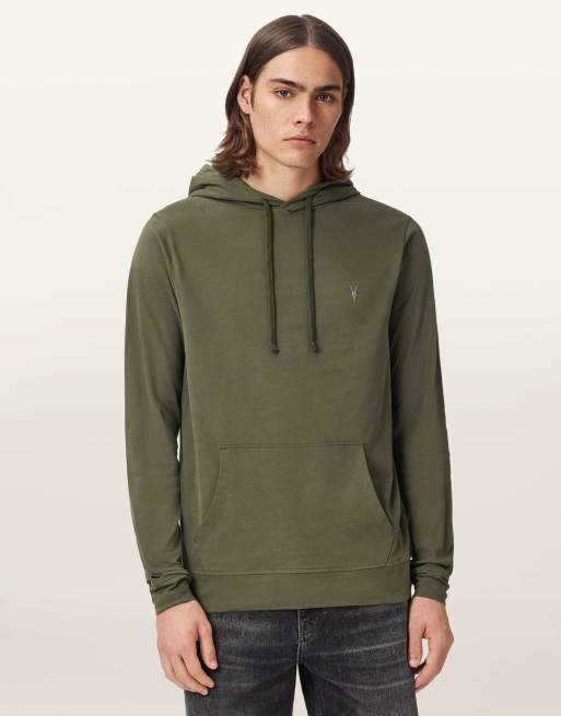 AllSaints - Brace Oth - Sudadera verde salvaje con capucha, 4 de 7