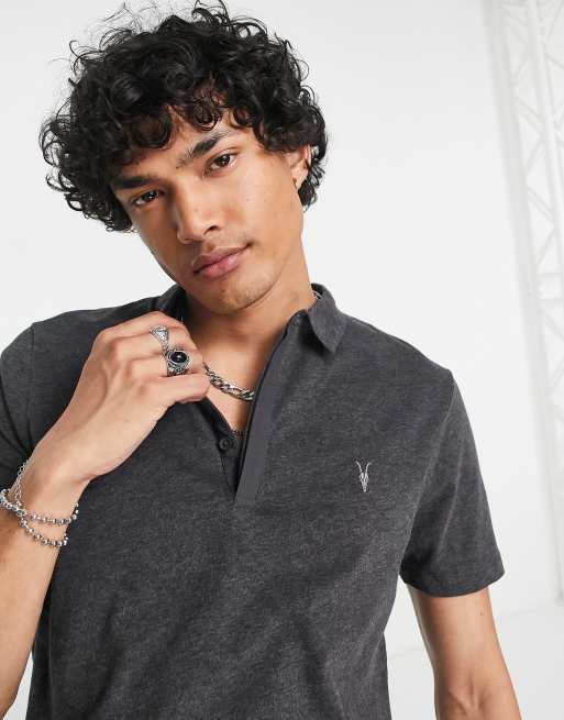 All saints shop grey polo