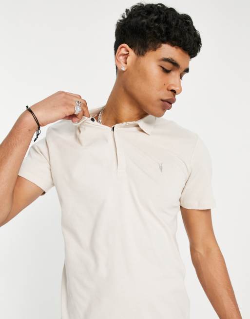 All saints white clearance polo