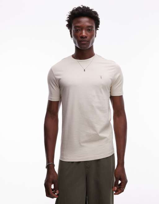 AllSaints - Brace - T-shirt color tortora