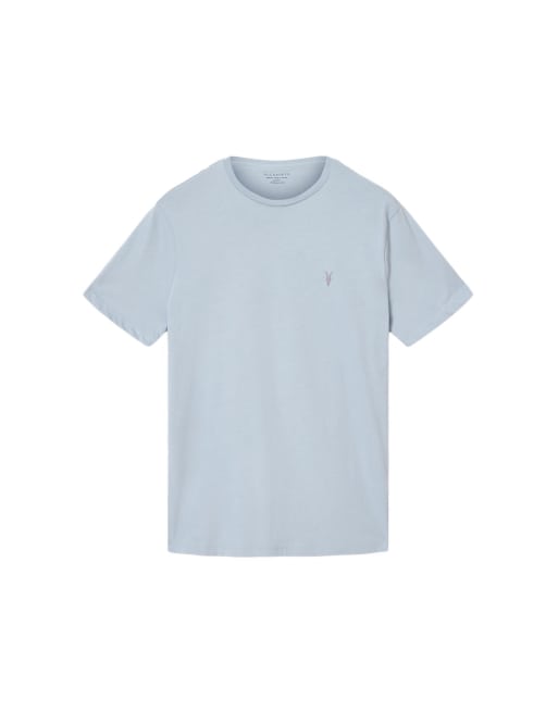 AllSaints - Brace - T-shirt ras de cou à manches courtes - Bleu, 2 de 6