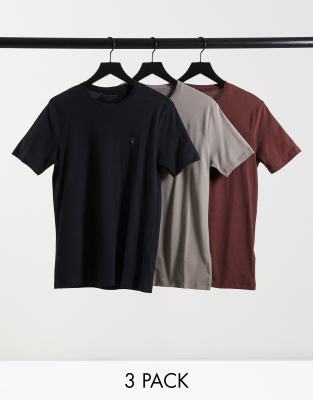 3 pack all saints t shirts