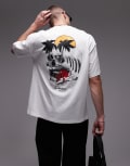 [AllSaints] AllSaints breaker t-shirt in chalk white XS Chalk white