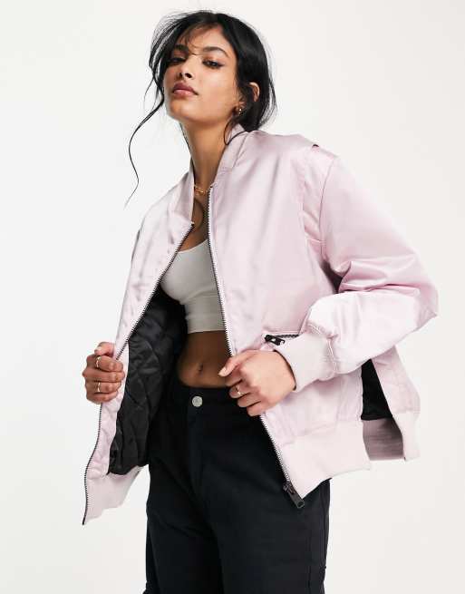 AllSaints - Brooke - Giacca bomber rosa