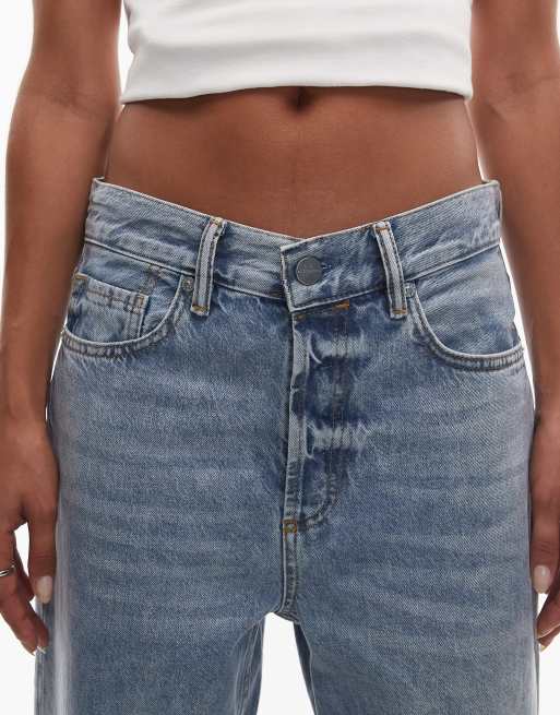 AllSaints Brooklyn jeans in mid indigo, 5 of 5