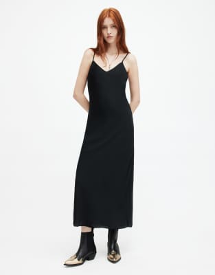 AllSaints - Bryony - Kleid in Schwarz