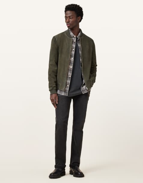 AllSaints - Buckley - Bomberjack in militairgroen - view 1