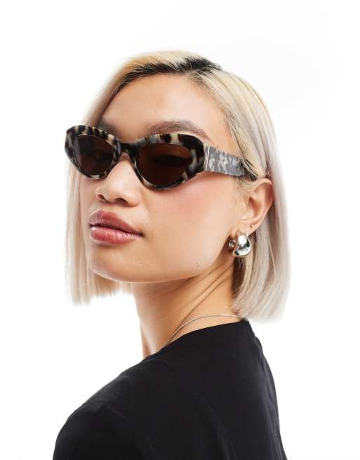 AllSaints Calypso sunglasses in brown