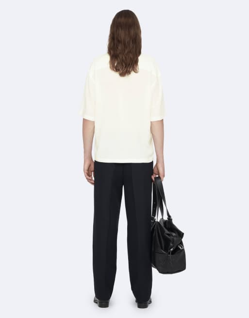 AllSaints - camisa Archer de manga corta en blanco, 4 de 7