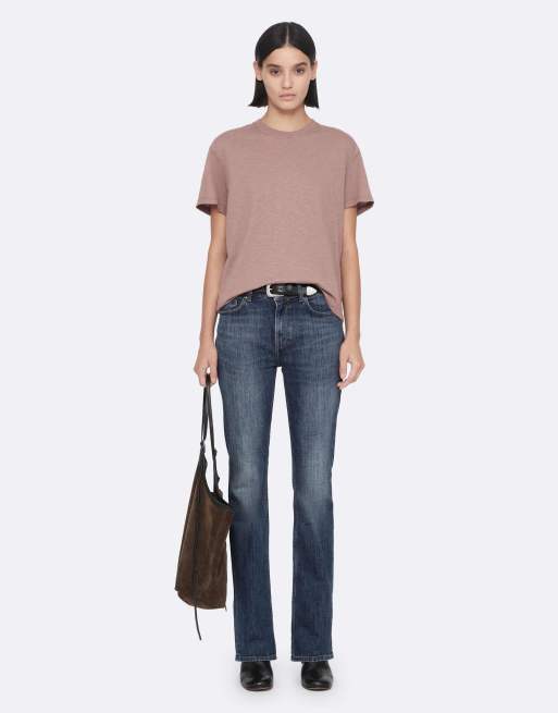 AllSaints - camiseta Addi en rosa malva, 2 de 7
