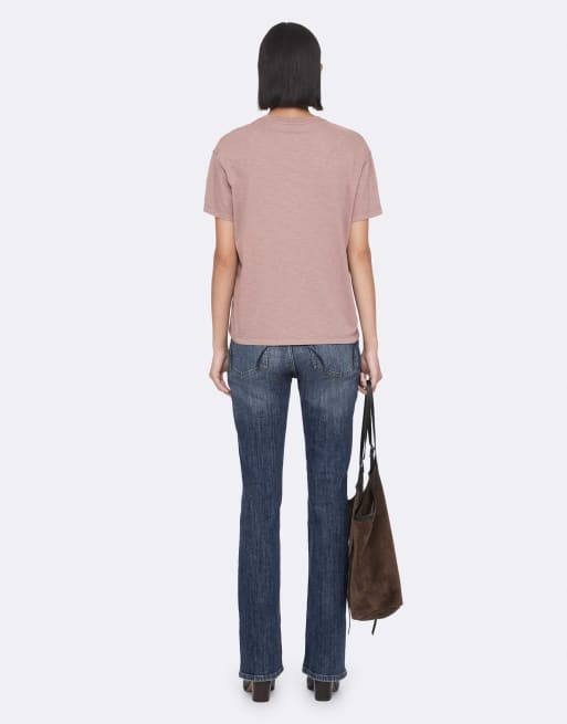AllSaints - camiseta Addi en rosa malva, 4 de 7