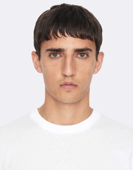 AllSaints - camiseta de manga corta con cuello redondo Hale en blanco óptico, 3 de 6