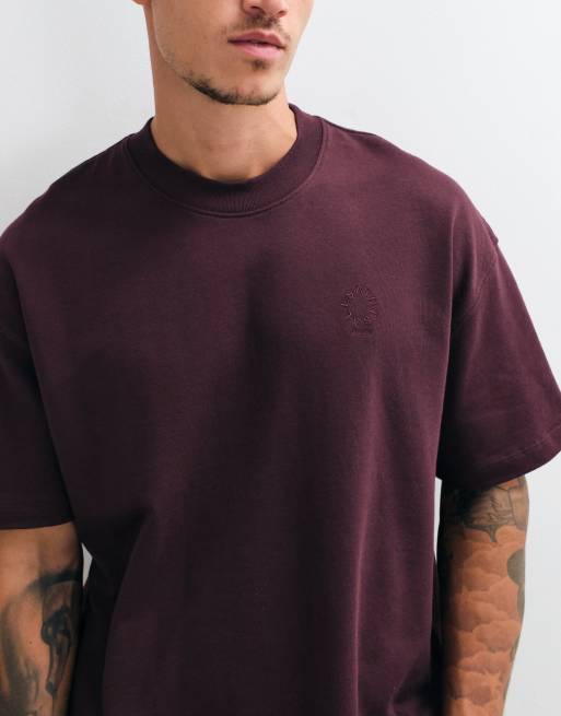 AllSaints - camiseta de manga corta con logo gráfico en rojo, 2 de 5