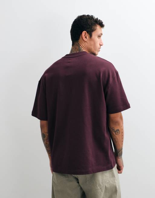 AllSaints - camiseta de manga corta con logo gráfico en rojo, 3 de 5