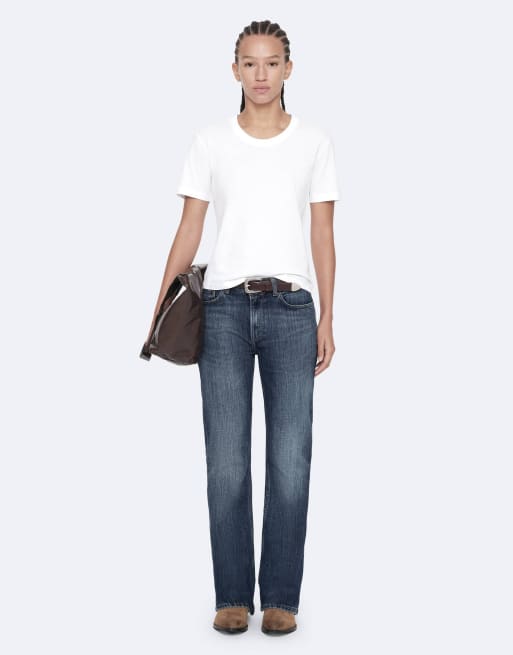 AllSaints - camiseta de manga corta Hela en blanco óptico, 2 de 7