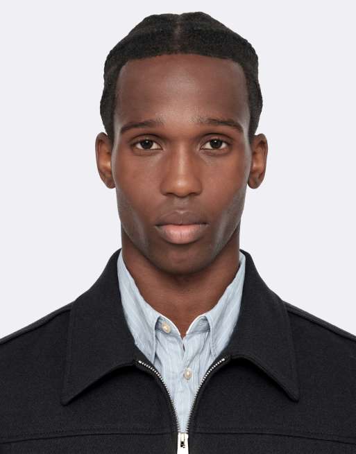 AllSaints Carlow Jacke in Marineblau, 4 von 6