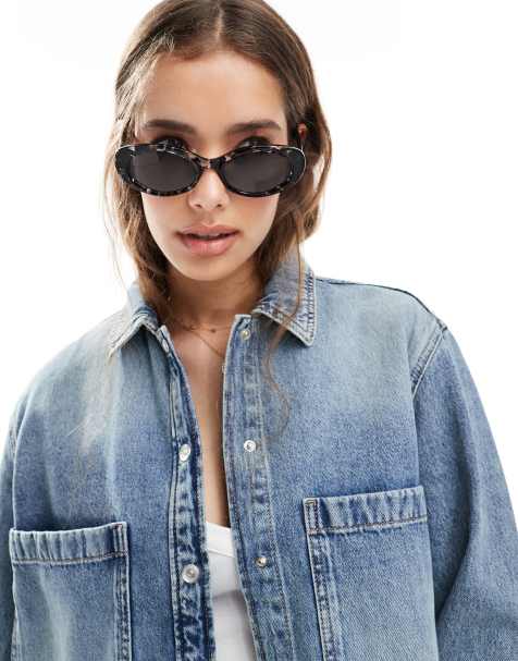 AllSaints Carolyn Sunglasses in black - view 1