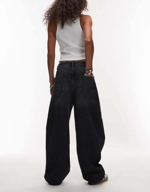 AllSaints – Carter – Svarta jeans med barrelben , 3 av 5