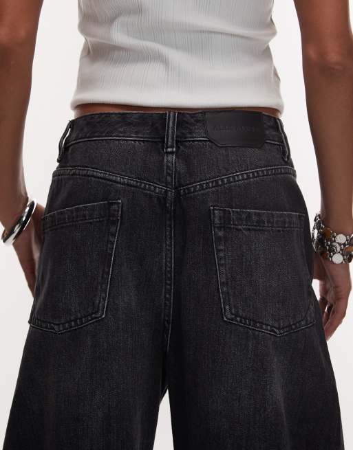 AllSaints – Carter – Svarta jeans med barrelben , 5 av 5