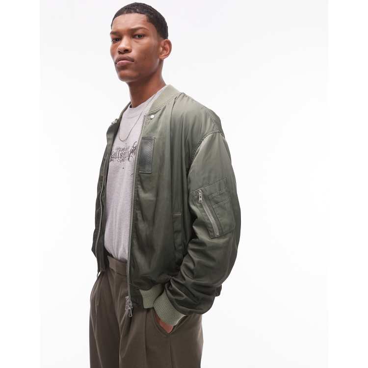 Allsaints Cascade jacket in island green - MGREEN | ASOS