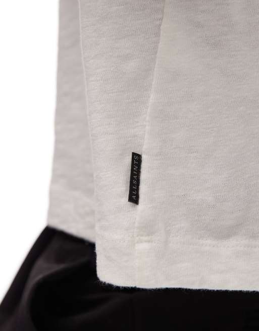 AllSaints – Casper – Biały T-shirt z krótkimi rękawami, 5 z 5