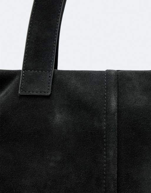 AllSaints Cassius e/w Tote Bag in Schwarz, 2 von 4