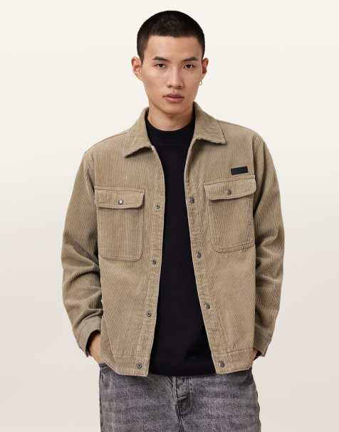AllSaints – Castleford – Jacke in Eichenbraun - view 1