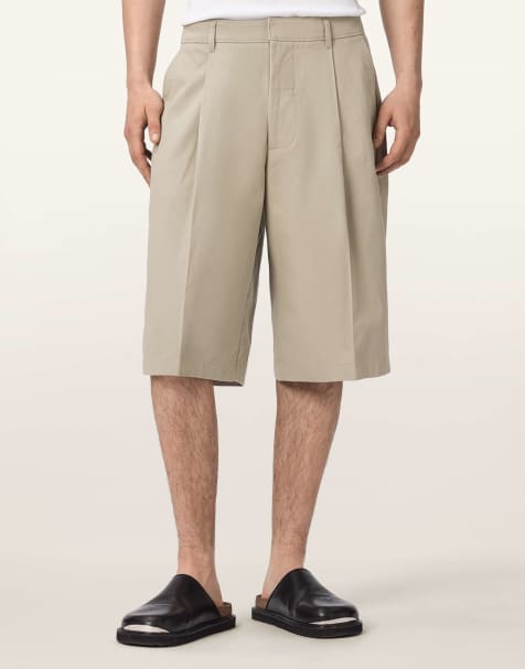 AllSaints - Castro - Pantalones cortos marrón claro - view 1