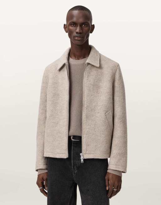 AllSaints – Celeste – Jacke in Muskatbraun
