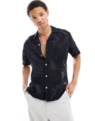 Pull Chemise ALL SAINTS En Laine & Cachemire - Taille XS - Neuf Sans étiquettes