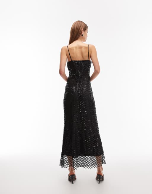 AllSaints Chantelle dress in black , 3 of 4